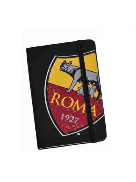 Econotes nero con logo a colori AS ROMA